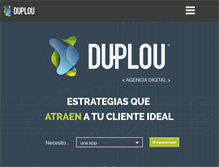 Tablet Screenshot of duplou.com